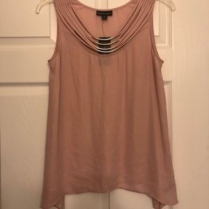 Pink top with silver embellishment